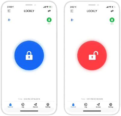 Lock and Unlock From Smartphone